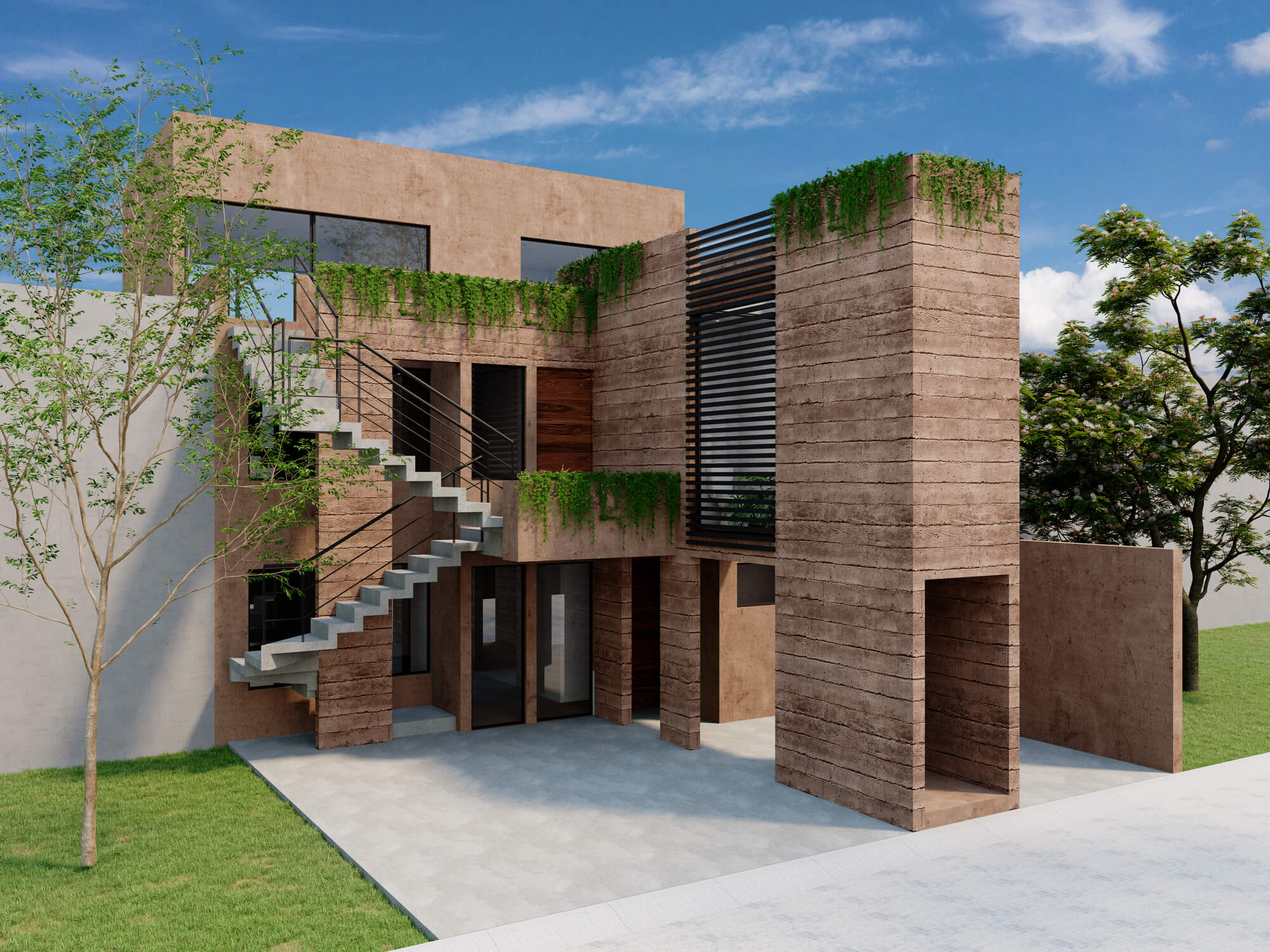 Casa Tlalpan Render