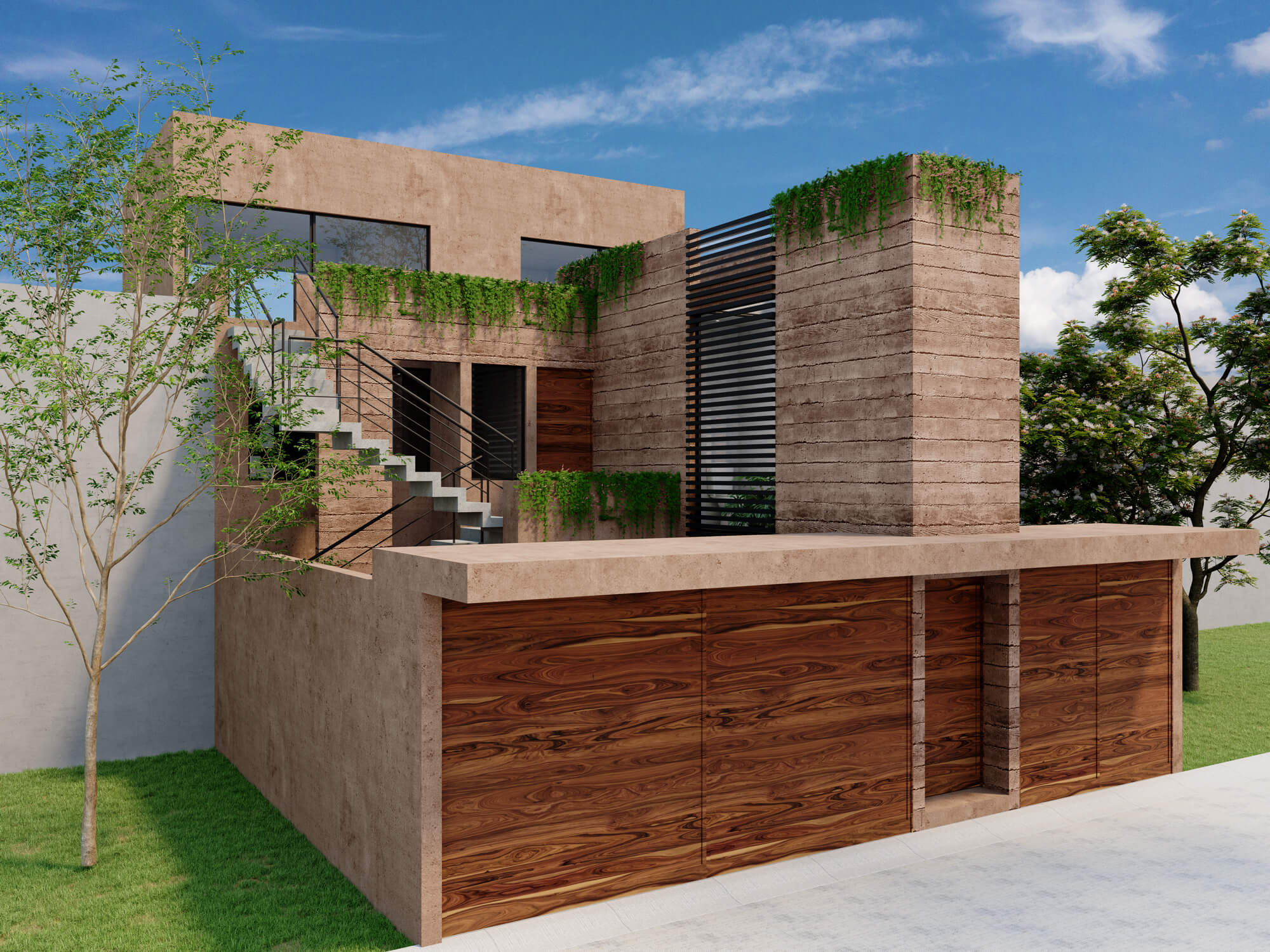 Casa Tlalpan Render